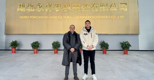 Welcome Fernando From Brazil To Visit Our YongXiang