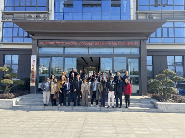 Welcome CÔTe D’Ivoire - Conanut Mission To Visit YongXiang
