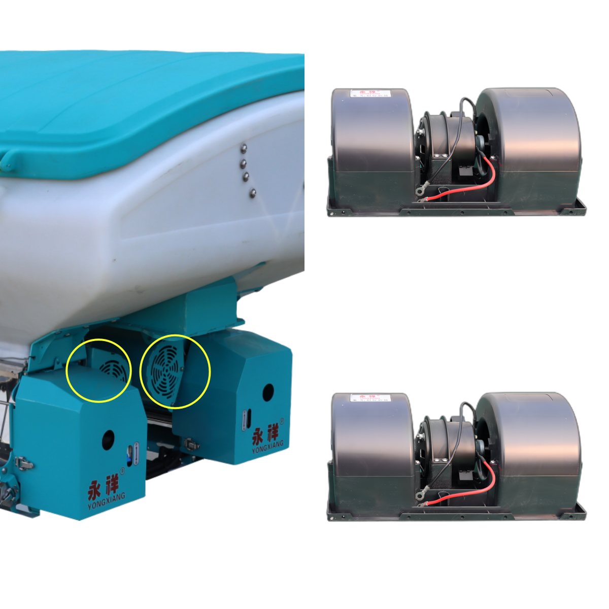 Dual Pneumatic Seed Delivery
