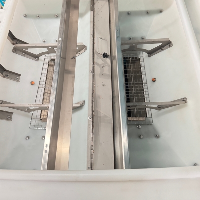 600L Split Hopper with Fixed Dual Metering