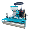 2BFGL-B pneumatic seeder with seed delivery hoses and packer roller
