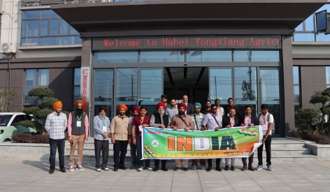 Indian Delegation Visited YongXiang Factory During CIAME 2025