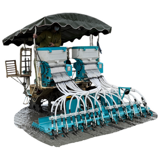 Precision Direct Rice Seeder with Side Deep Placement of Fertilizer Applicator Mounted on Transplanter 2BDGS-08(D)/10(D)/12(D)(P)